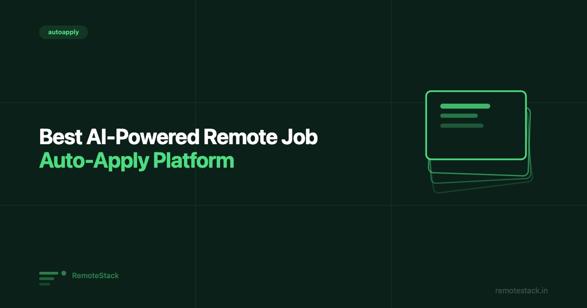 Best AI-Powered Remote Job Auto-Apply Platform