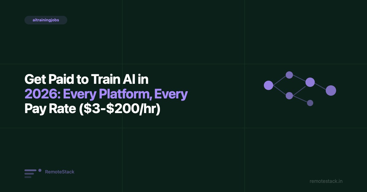 Get Paid to Train AI in 2026: Every Platform, Every Pay Rate ($3-$200/hr)