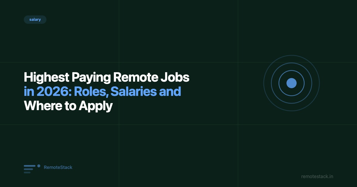 Highest Paying Remote Jobs in 2026: Roles, Salaries and Where to Apply